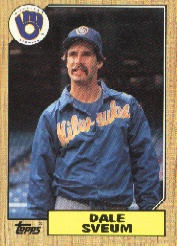 1987 Topps Baseball Cards      327     Dale Sveum